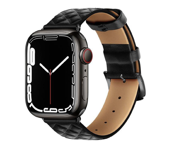 CORREA APPLE WATCH SERIE ELEGANT - 42-44-45-49mm - NEGRO