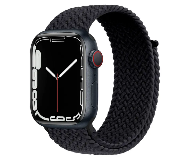 CORREA NYLON COLOR APPLE WATCH - 38-40-41mm - NEGRO