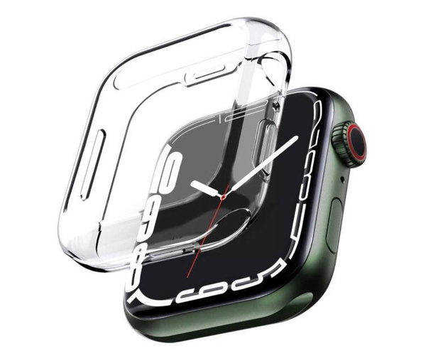 COVER TRANSPARENTE APPLE WATCH SERIES 7-8 - 45mm - TRANSPARENTE