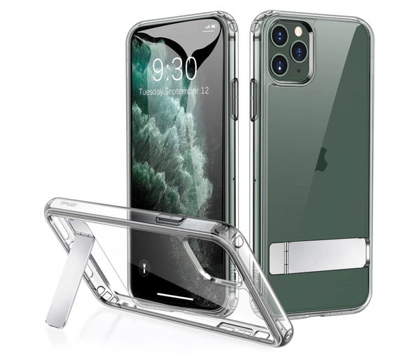 Estuche transparente con soporte iPhone 11 Pro