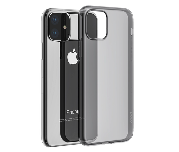 Estuche HOCO transparente negra iPhone 11