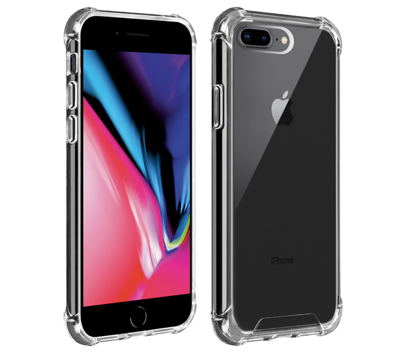 Estuche HOCO transparente negra iPhone 7/8 Plus