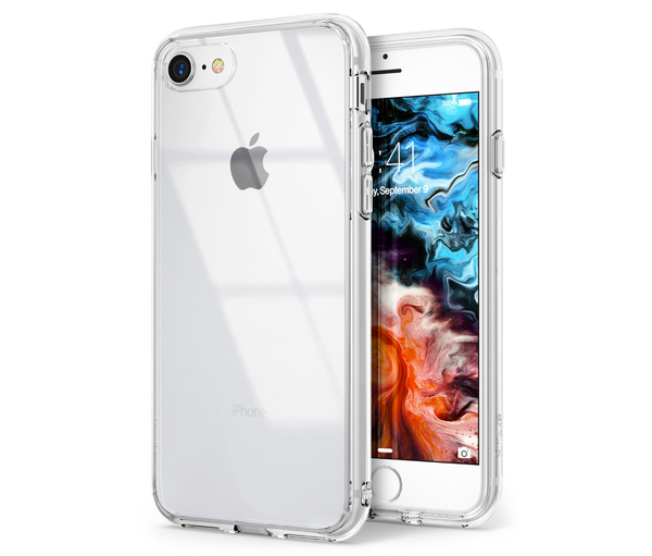Estuche HOCO transparente negra iPhone 7/8